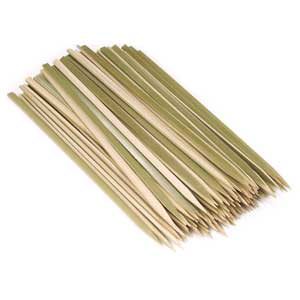 flat bamboo skewers