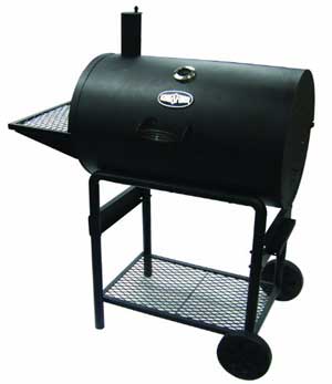 charcoal grill with cast iron grates