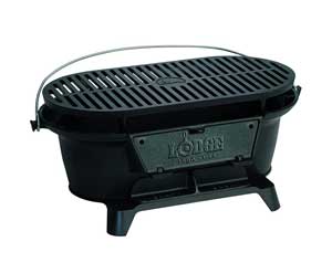 lodge l410 pre-seasoned sportsman's charcoal grill