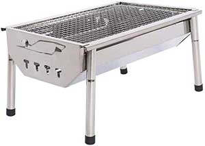 Stainless Steel Portable Charcoal Grill