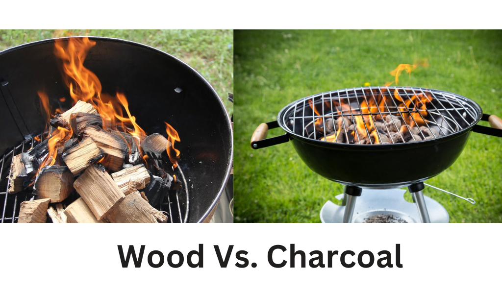 Grilling with Wood Vs. Charcoal